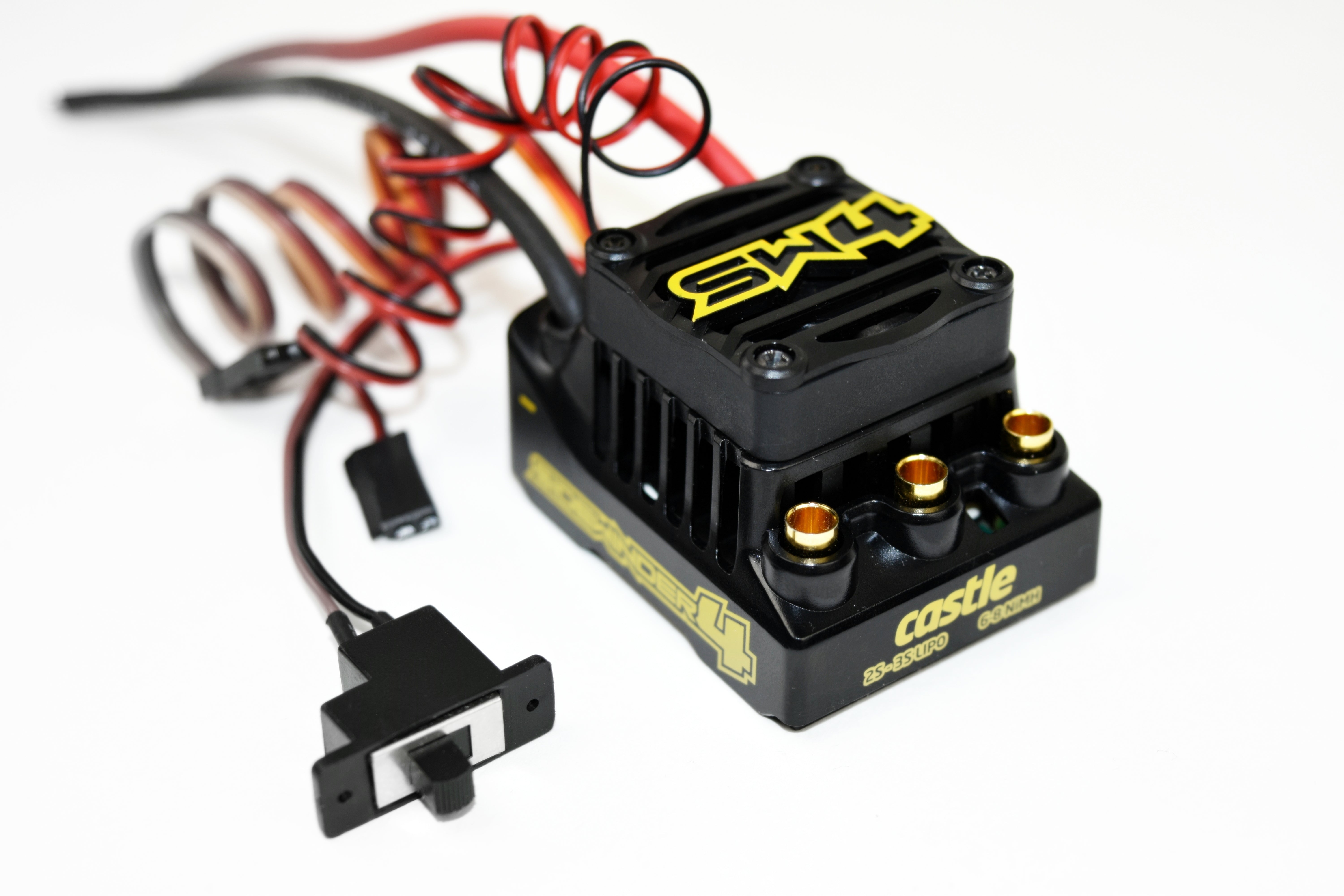 SURFACE ESC: SIDEWINDER 4, 12.6V, 2A BEC, WP SENSORLESS ESC