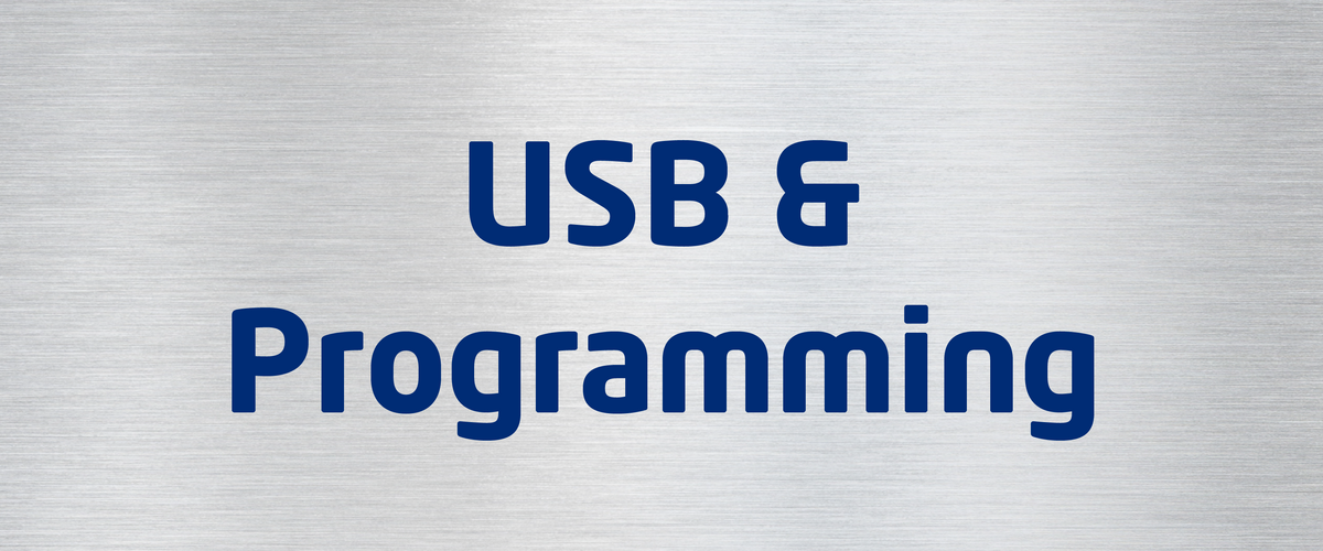 USB & Programming