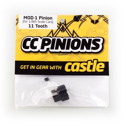 ACCESSORIES: CC PINION MOD 1 - 11T, 13T, 15T, 17T, 19T, 21T, and 23T