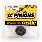 ACCESSORIES: CC PINION MOD 1 - 11T, 13T, 15T, 17T, 19T, 21T, and 23T