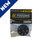 ACCESSORIES: CC PINION - MOD 1 8mm BORE - 22T, 24T, 26T, 28T, 30T, 32T, 34T, 36T, 38T, 40T, 44T, 48T