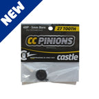 ACCESSORIES: CC PINION 48 PITCH 5mm BORE - 20T, 21T, 22T, 23T, 24T, 25T, 26T, 27T, 28T, 29T, 30T