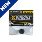 ACCESSORIES: CC PINION 48 PITCH 5mm BORE - 20T, 21T, 22T, 23T, 24T, 25T, 26T, 27T, 28T, 29T, 30T