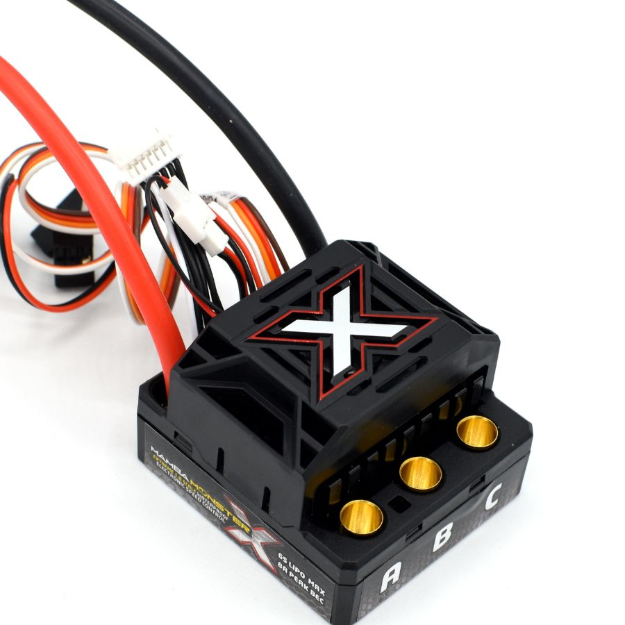 SURFACE ESC, MOTOR COMBO: MONSTER X 25.2V ESC, 8A PEAK BEC w/ 1512