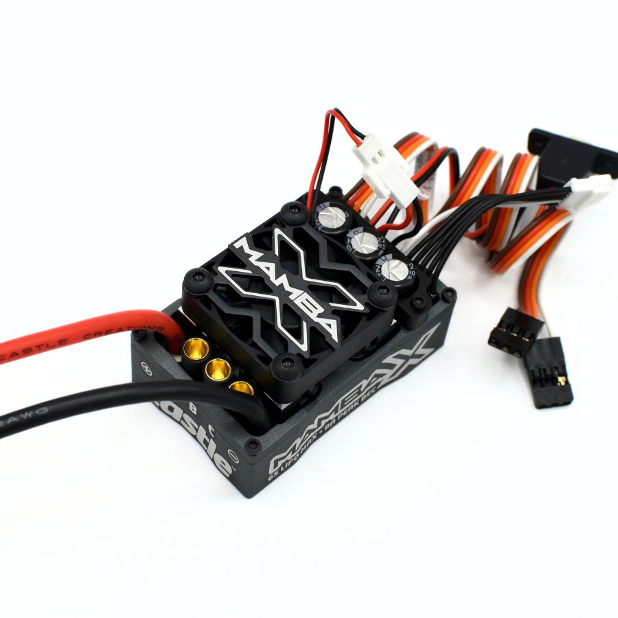 SURFACE ESC, MOTOR COMBO: MAMBA X SCT,  SENSORED, 25.2V WP ESC AND 1410-3800KV 5MM COMBO