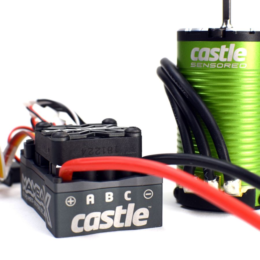 SURFACE ESC, MOTOR COMBO: MAMBA X SCT, 25.2V WP ESC AND 1412-2100KV SENSORED COMBO