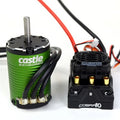 SURFACE ESC, MOTOR COMBO: COBRA 10 6S MAX, 25.2V MAX, 8A PEAK BEC w/ 1410-3800KV 5MM SENSORED MOTOR