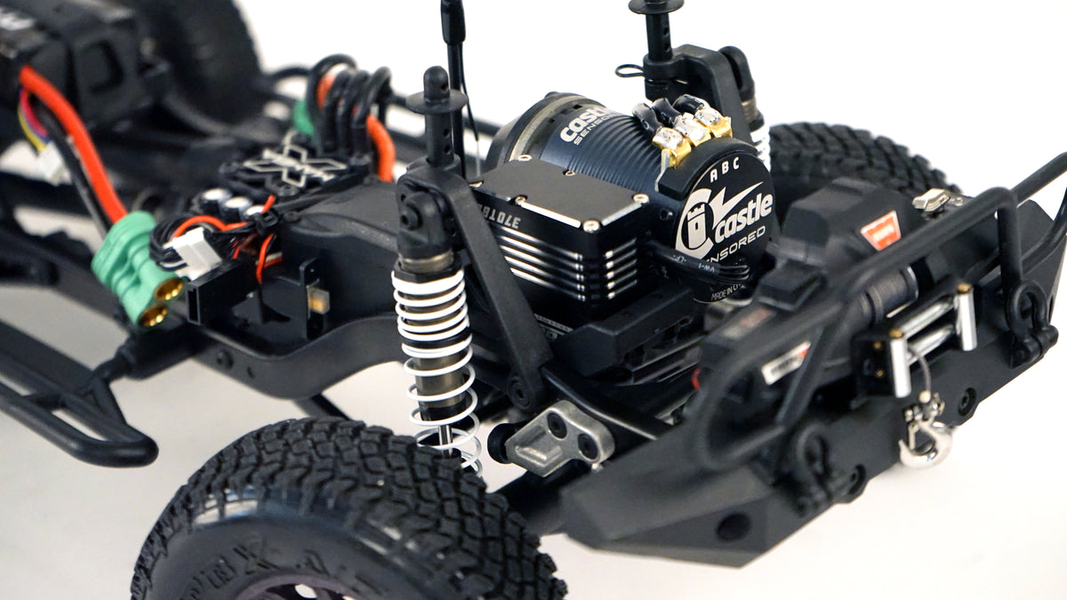SURFACE ESC, MOTOR COMBO: COBRA 10 6S MAX, 25.2V MAX, 8A PEAK BEC w/ 1406-7700KV SENSORED MOTOR