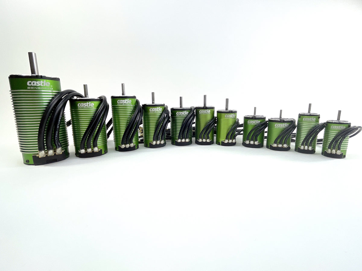 SENSORED MOTOR: 4-POLE SENSORED BRUSHLESS 1007-6350KV MOTOR
